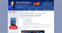 Desktop Screenshot of practiquemos.com